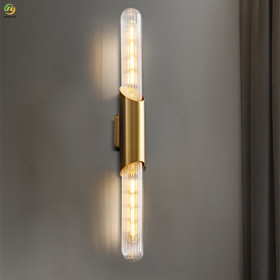 Chevet Crystal Wall Lamp Luxury Decoration d'hôtel de salon