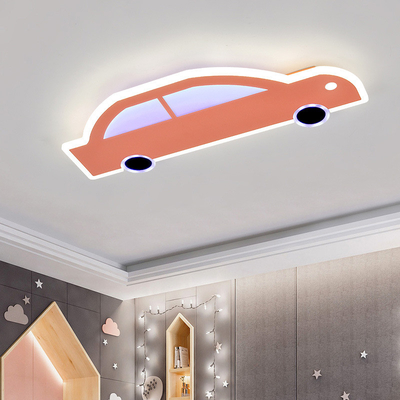 Cartoon LED de protection des yeux de modélisation de voiture de plafond de la lumière sans pas Dimming RGB de la lumière de chambre des enfants