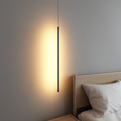 Lampe murale nordique moderne simple pour chambre d'étude ou salon d'hôtel, lampe murale LED