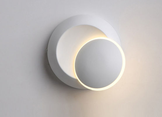 360 lumière moderne de mur du diamètre 14cm de rotation de degré pour le salon