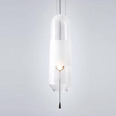 Lumières de gris/blanches/Amber Color Nordic Glass Ceiling de la taille 38cm