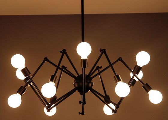 Lumière pendante moderne réglable de la rétro de cru de Mordern antiquité nordique DIY E27 Art Spider de grenier