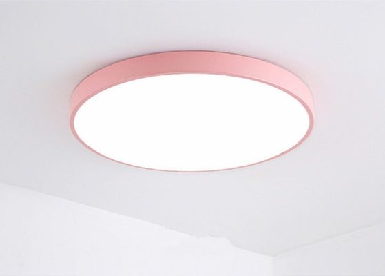 Plafonnier contemporain multi de C.P. 80 Ra Round Bedroom 240V LED de couleur