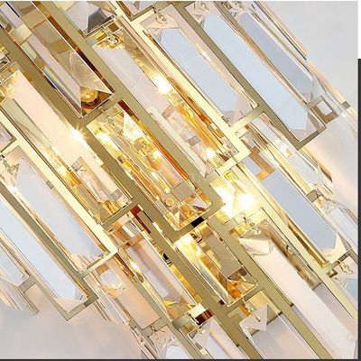 Lumière moderne de mur de décoration d'intérieur de luxe de conception d'or