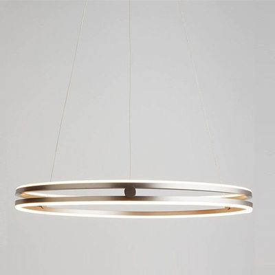 Double nordique accrochant de allumage d'intérieur décoratif Ring Aluminum Luxury Chandeliers de lumière et lumières pendantes modernes