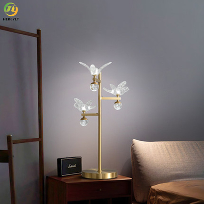 La lampe de table de chevet de la décoration LED a indiqué le verre clair D420 X H680