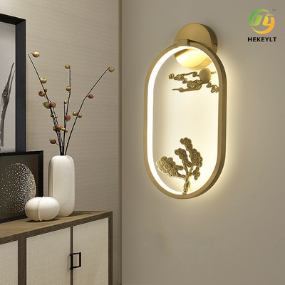 Zen Light Luxury Table Lamp de cuivre pour la décoration 110 - 240V