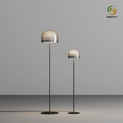 Lampadaire en verre vertical 15w de salon de chevet de lampe portative de table