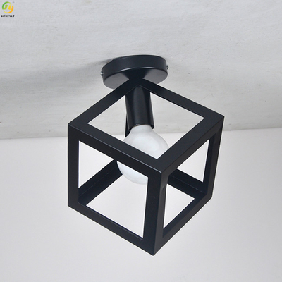 Lumière pendante nordique d'Art Baking Paint Black LED de maison de lumière de pendant de fer