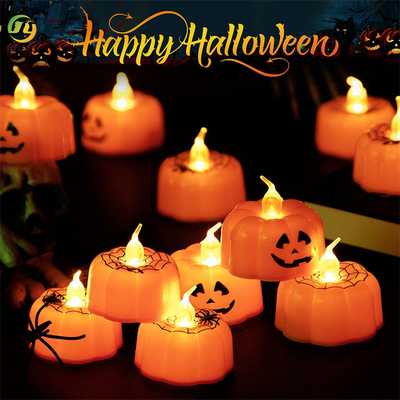 Le potiron LED à piles de Halloween mire les décorations légères de partie de nuit