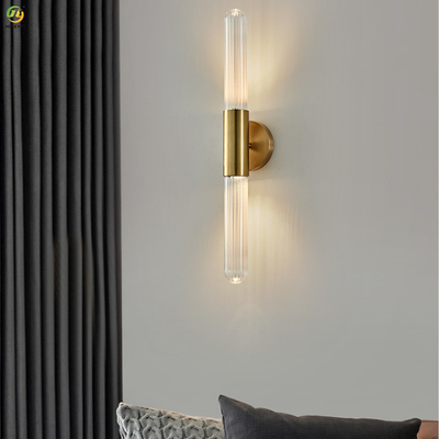 Chevet Crystal Wall Lamp Luxury Decoration d'hôtel de salon