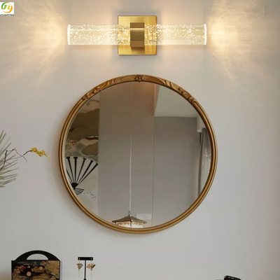 Métal de luxe Crystal Post Modern Wall Light BedroomBackground décoratif