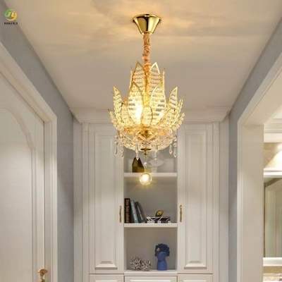 Lumière moderne de l'or K9 Crystal Chandeliers Crystal Hanging Ceiling de LED