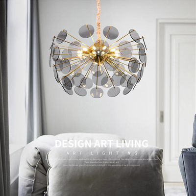 Courrier décoratif Crystal Chandelier Bedroom Dining Room mené de luxe de verre moderne
