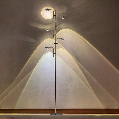 Lampe de projection en verre décorative du lampadaire LED de coucher du soleil de chambre à coucher 20*180cm/20*158cm