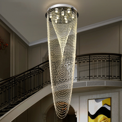 Lobby marocain moderne d'hôtel de style pendant grand Crystal Chandelier Lighting D40/50/60cm