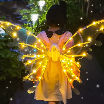 Ailes de papillon de fée électrique Glow And Move Gifts light