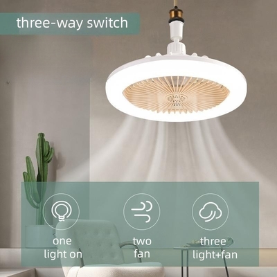 Éclairage de lumière de fan de plafond de salle à manger de chambre à coucher de lumière de fan d'Aromatherapy de LED + lumière pendante de fan invisible de la fan 2-In-1