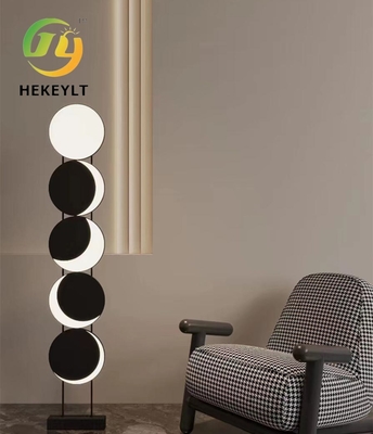 Créatif simple nordique d'Art Spherical Decorative Floor Lamp pour la chambre à coucher de salle d'exposition