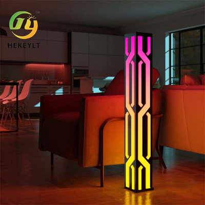 Lampes de sol RGB éblouissantes Salle de séjour Chambre à coucher Étude en direct Fond d'écran Atmosphère Lumière
