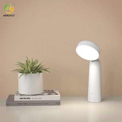 Lampe de table minimaliste moderne à trois couleurs à faible luminosité USB à charge