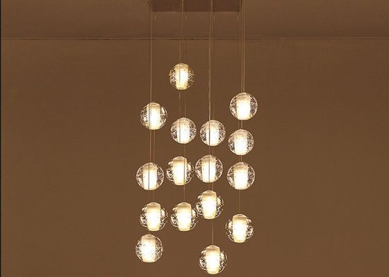 bulle à la maison Crystal Ball Pendant Light de la décoration G4 LED de 10cm/de 20cm