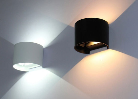 Lumière moderne imperméable en aluminium de mur de 135*100mm couloir de noir/blanc