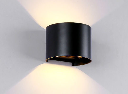 Lumière moderne imperméable en aluminium de mur de 135*100mm couloir de noir/blanc