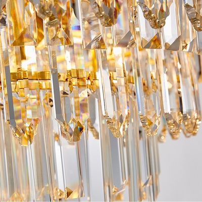 Cru de décoration de lumière de Crystal Clear Luxury Modern Pendant