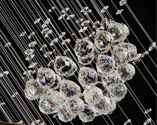 Le luxe a mené le décor accrochant moderne de Crystal Pendant Light For Home