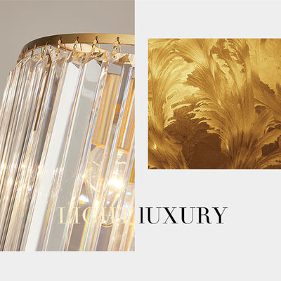 Décoration de pièce de K9 Crystal Nordic Luxury Chandeliers For