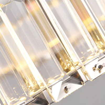 Corrosion résidentielle titanique de Crystal Modern Pendant Light 265v d'or anti