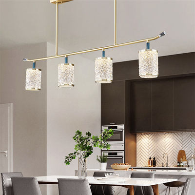 Style moderne de Crystal Hanging Pendant Lights Indoor de conception nordique artistique