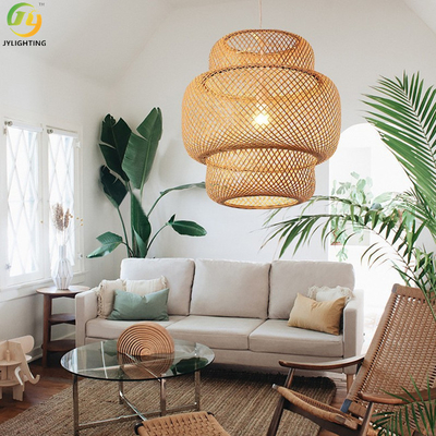 Lumière moderne en bambou nordique 85V décoratif d'intérieur à la maison de pendant